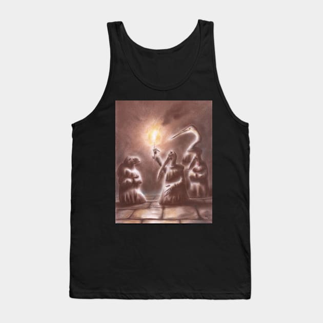 Cult of the Birds Tank Top by EderArt